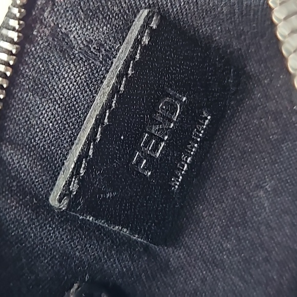 Fendi Black Rainbow Multi Leather Coin and Key Case - 8AP151 - with dust bag - Picture 3 of 8